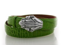 Frog, Sterling Silver Buckle, Lyn Gaylord